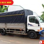 Xe tải 8 Tấn Hyundai Mighty 2017 Thùng Mui Bạt